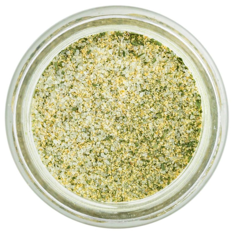 Garlic & Parsley Sea Salt (Ground), 40g Spice Jar -