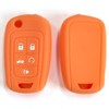 Silicone Key Fob Cover, 5 Buttons Remote Key Protector Fit