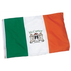 McCarter Irish Coat of Arms Flag - 3'x5' Foot