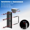 JNDO 8" Boat Trailer Bunk Brackets 4 Pcs Swivel Top