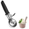 Stainless Steel Ice Cream Scoop Fruit Scoop – Ergonomic Handle,