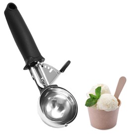 Stainless Steel Ice Cream Scoop Fruit Scoop – Ergonomic Handle, Ideal for Fruit