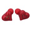 SOULONG Dynamic Gradient Heart Shaped Wireless Earbuds Bluetooth 5.3, Color