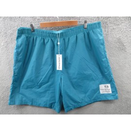 Sergio Tacchini NWT Sergio Tacchini VERENNA Mens Mesh Lined Pagoda Blue Tennis Shorts Size 4XL