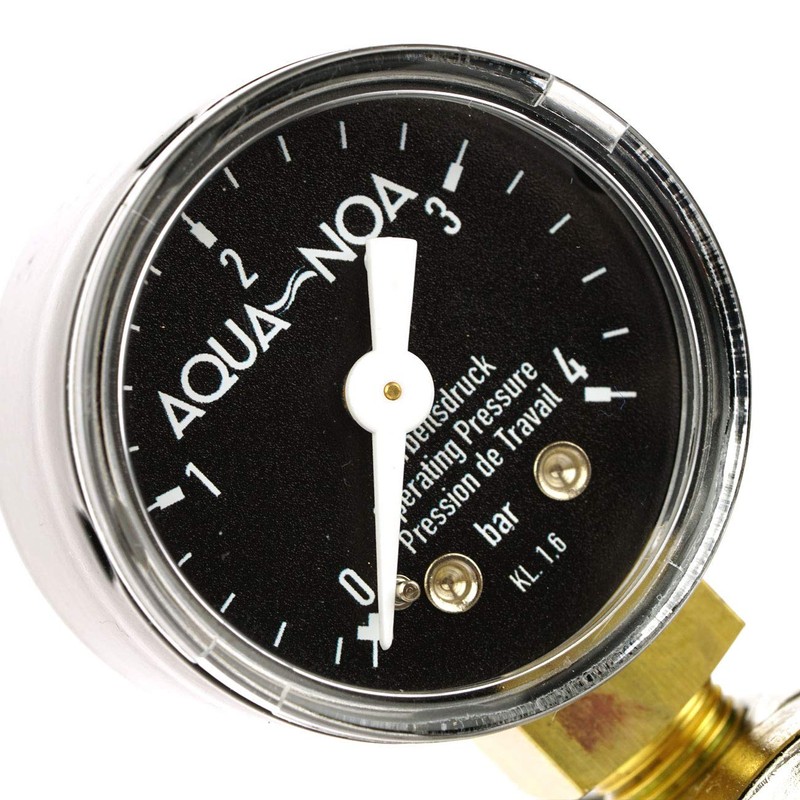 Aqua-Noa CO2 – Pressure Regulator Professional Version Professional M1, Reusable,