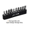 sourcing map Right Angle Screwdriver 4" 90 Degree Magnetic Mini