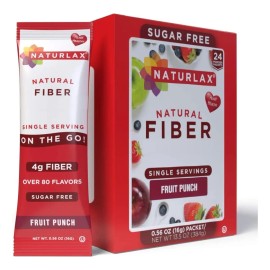 Naturlax Psyllium Husk Fibra Sin Azúcar 24 Sobres