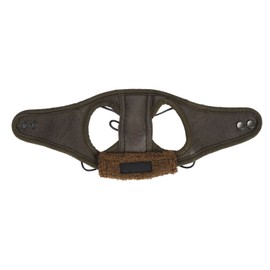 Dog Aviation Hat Soft Warm Adjustable Rope Retro Fashionable Pet Winter Hat with Ear Flaps for Cold Weather Daily Party Brown 37cm / 14.6in Head Circumference