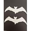 DCentral® Two Bats Flexible Vinyl Safety Screen Magnets: Double-Sided. White-Easier