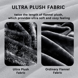 Whale Flotilla Cuddly Fluffy Blanket, Warm Fleece Blanket / Sofa Blanket / Couch Blanket - Super Soft and Cuddly, 150 x 200 cm, Tail