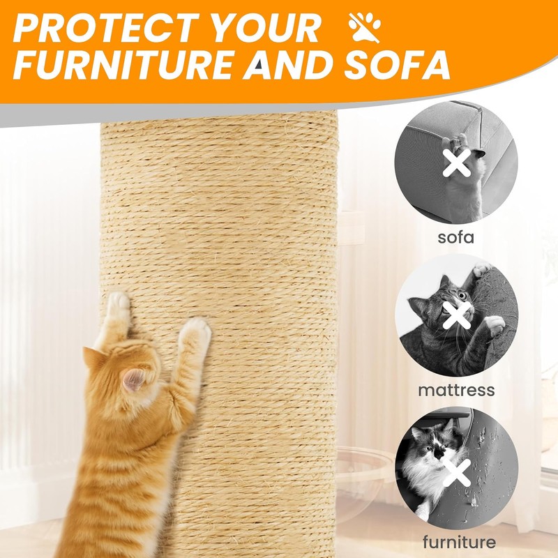 Cat Tree with Litter Box, Wood Litter Box Enclosure with