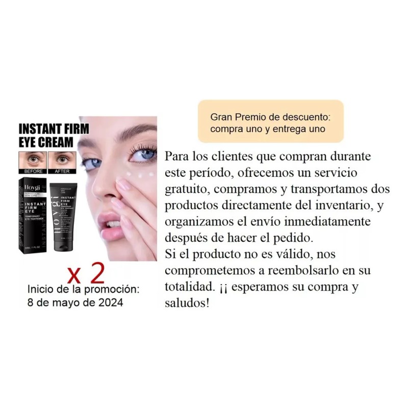 Ha Crema For Bolsas De Ojos E Firm Eye Tightener