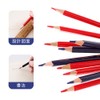 Juufly Red and Blue Pencils for Elementary School Students, Triangular
