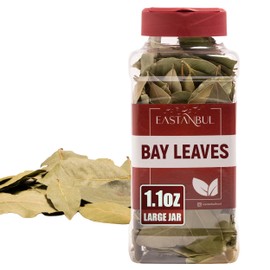 Eastanbul Bay Leaves, 1.1oz, Dried Bay Leaves Whole, Bayleaf, Farm Fresh, Handpicked Vegan Laurel Leaves, Turkish Spice for Cooking, Tea, Natural, Vegan, Gluten Free