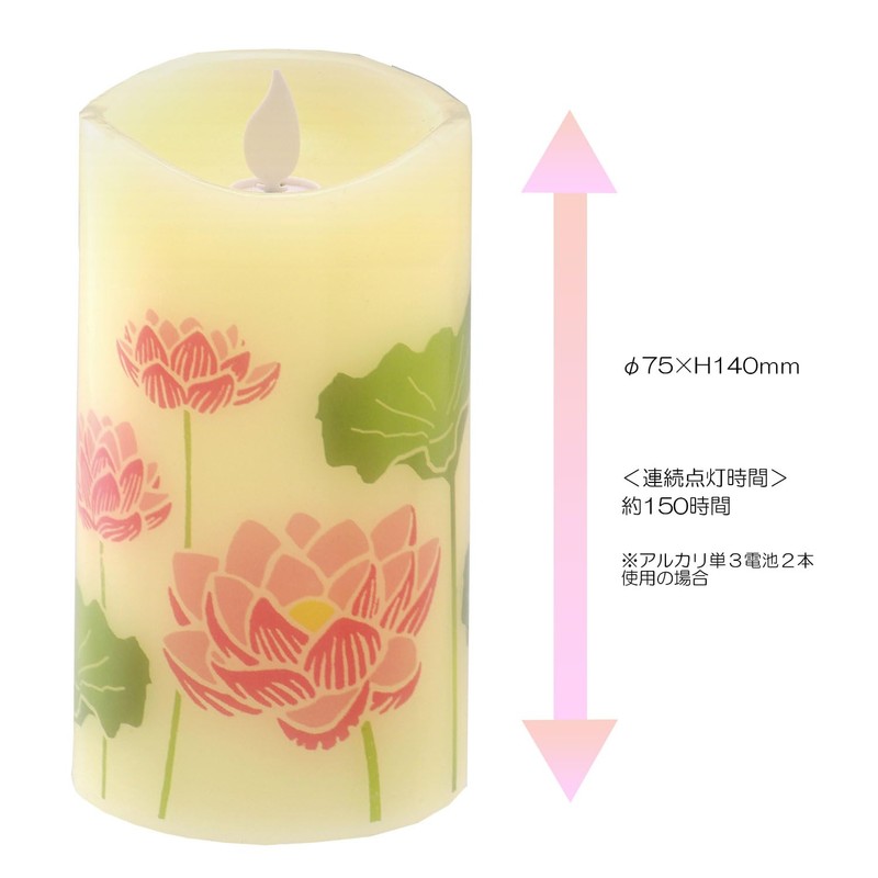 Kameyama S7686-00-10 Iroha Akari Hasu Hana Standard Size