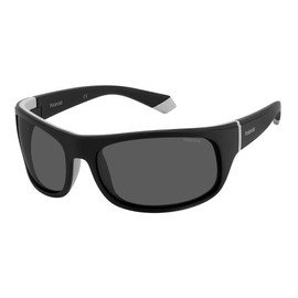 Polaroid Unisex PLD 2125/s Sunglasses, 08A/M9 Black Grey, L, 08a/M9 Black Grey