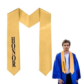 YIIOSS Graduation Stole Graduation Sash Honor Stole 60" Long for Graduation Ceremony and Graduation Photos