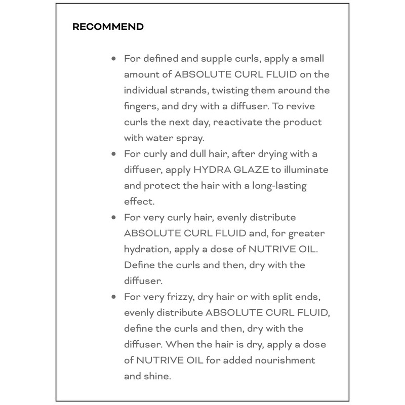 ABSOLUTE CURL FLUID 8/F1