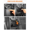 Savadicar One-Touch Hidden Storage Organizer Compatible with 2018-Present Jeep Wrangler