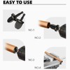 6 Pcs Pipe Expander Hex Shank Swaging Tool Drill Bit