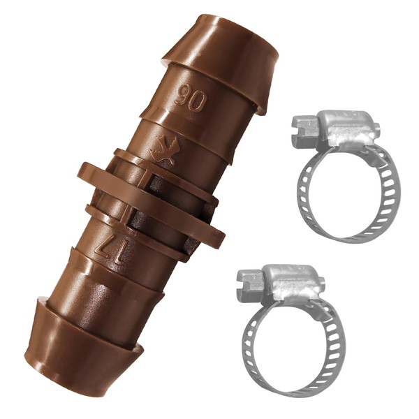 LECTO Universal 5/8", 1/2", .700" Drip Line Repair & Extension