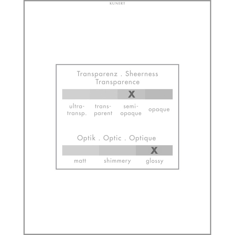 KUNERT Women's Knee Socks, Graphite 0420