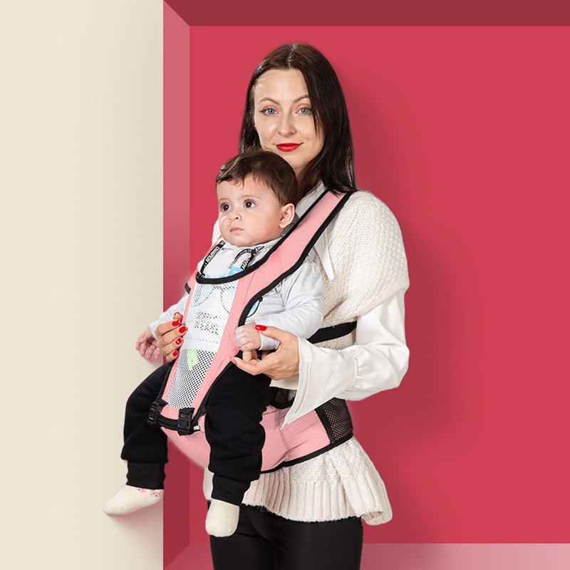 Baby Hip Seat Carrier Adjust Strap Storage Pockets Multifunction Baby