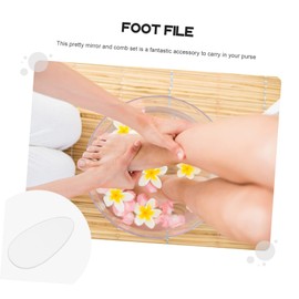 Mikinona Foot File Callus Remove Glass Foot Scraper Dead Skin Remover Foot Care Tool