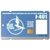 Arpeggio of Blue Steel Narikiri Acrylic Pass Case Blue Steel
