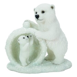 Vivid Arts - Mother & Baby Snowball Polar Bear (NF-PP52-D)