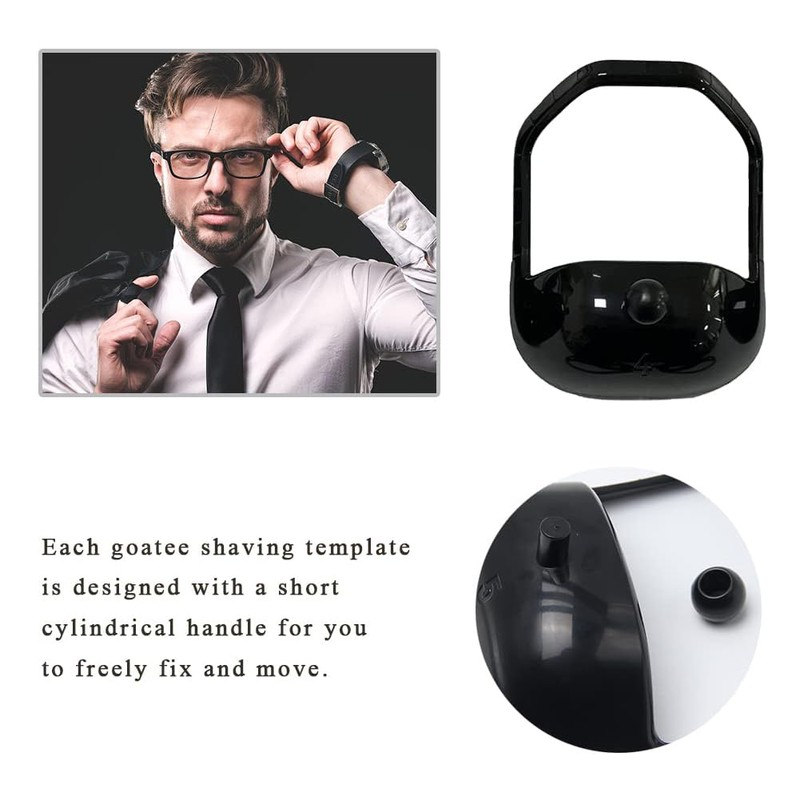 Beard Shaper Stencil, Beard Shaping, 5 Pieces Tool Beard Styling