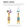 Outward Hound Squawkers Henrietta Latex Rubber Chicken Interactive Dog Toy,