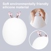 Mini Silicone Lamp Cartoon DeerShape Touch Control LED Night Light