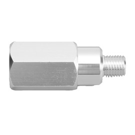 BRDI Coolant Temperature Sensor Adapter,Water Temp Sensor Adapter M12x1.5 To 1/2in NPT Silver Wear Resistant Replacement for LS Series Engines for Car Adaptations