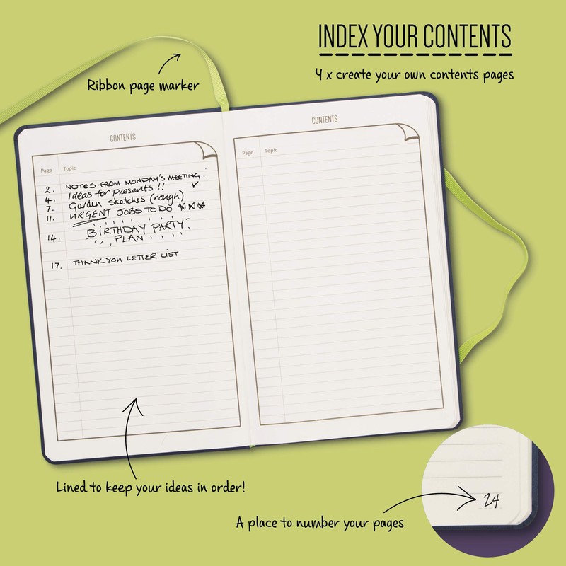 IF Bookaroo Notebook A5 Journal - Charcoal