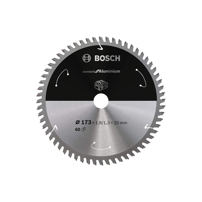 Bosch Professional Circular Saw Blade Standard (for Aluminium, 173 x
