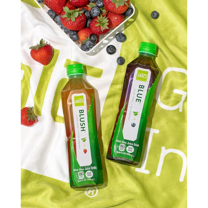 ALO Aloe Vera Juice Drink | BLUE - Aloe Vera