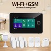 Splenssy 2G/WiFi GSM Tuya Wireless Home Alarm System 4.3-inch Full