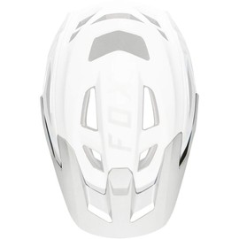 Fox Racing Mens SPEEDFRAME PRO Visor,White,Medium