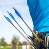 PATIKIL Archery Arrow Nocks 6.2mm 0.244", 40 Pack Insert Arrow