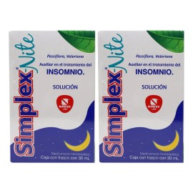 Simplex-nite, Auxiliar Para El Insomnio, Frasco Con 30 Ml, 2