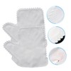 TOVINANNA 20pcs Microfibre Dust Cleaning Gloves Non-woven Mitts for Dusting