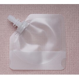 SOWAKA 10 Pcs Portable Fluid Bags with Sticker 30 ML Plastic Clear Travel Pouches Containers Refillable Squeeze Pouches for Toiletries Shampoo Conditioner Lotion Soap Liquids