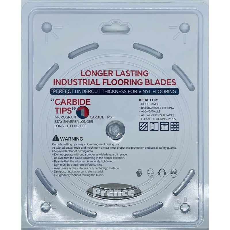 3pc Jambmaster JMC804 Undercut Jamb Saw Blades Comparable to Crain