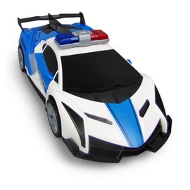 Policed Car with Colorful Light Sounds 360 Speed Drifting Policed Electric Vehicle Double Doors Open Car Toy for Kids