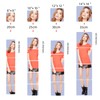 iCAGY Acrylic Self Adhesive Mirror Sheet for Wall, Plastic Non