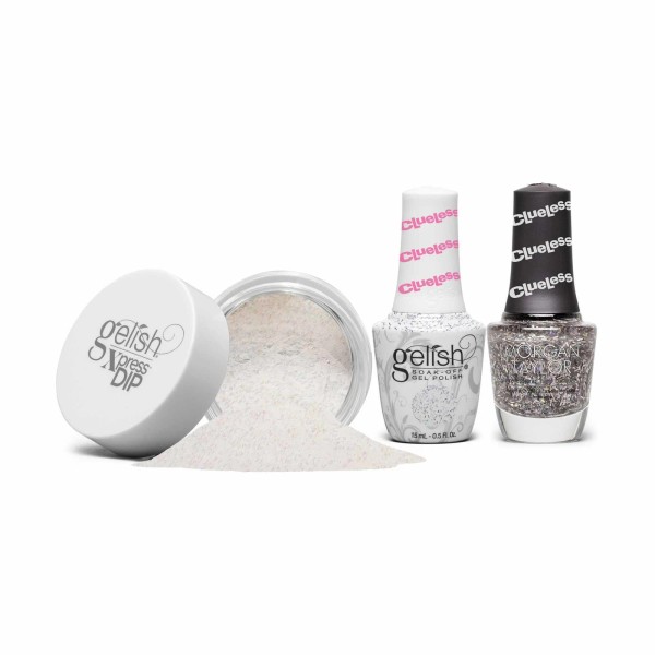 Gelish "Oops, My Bad" Trio,Glitter Overlay-Includ