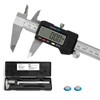 SCITOOLS Digital Caliper 0-8" Measuring Tool with Metal Ruler, Micrometer
