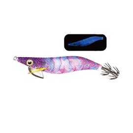 Shimano Sephia Clinch Egi Flash Boost QE-X25T Squid Jig, No. 2.5, 0.4 oz (10 g), 003 F, Purple K, Oval Squid
