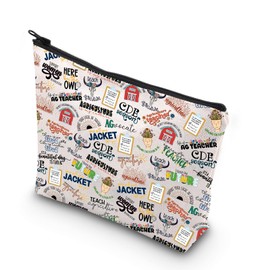 Makeup Bag for Agriculture Teacher Agriculture Teacher Gift Ag Professor Gift Agriculture Teacher Zipper Bag, Agriculture in the UK